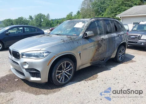 2015 BMW X5 M из США, поврежденный, VIN 5YMKT6C50F0C89202